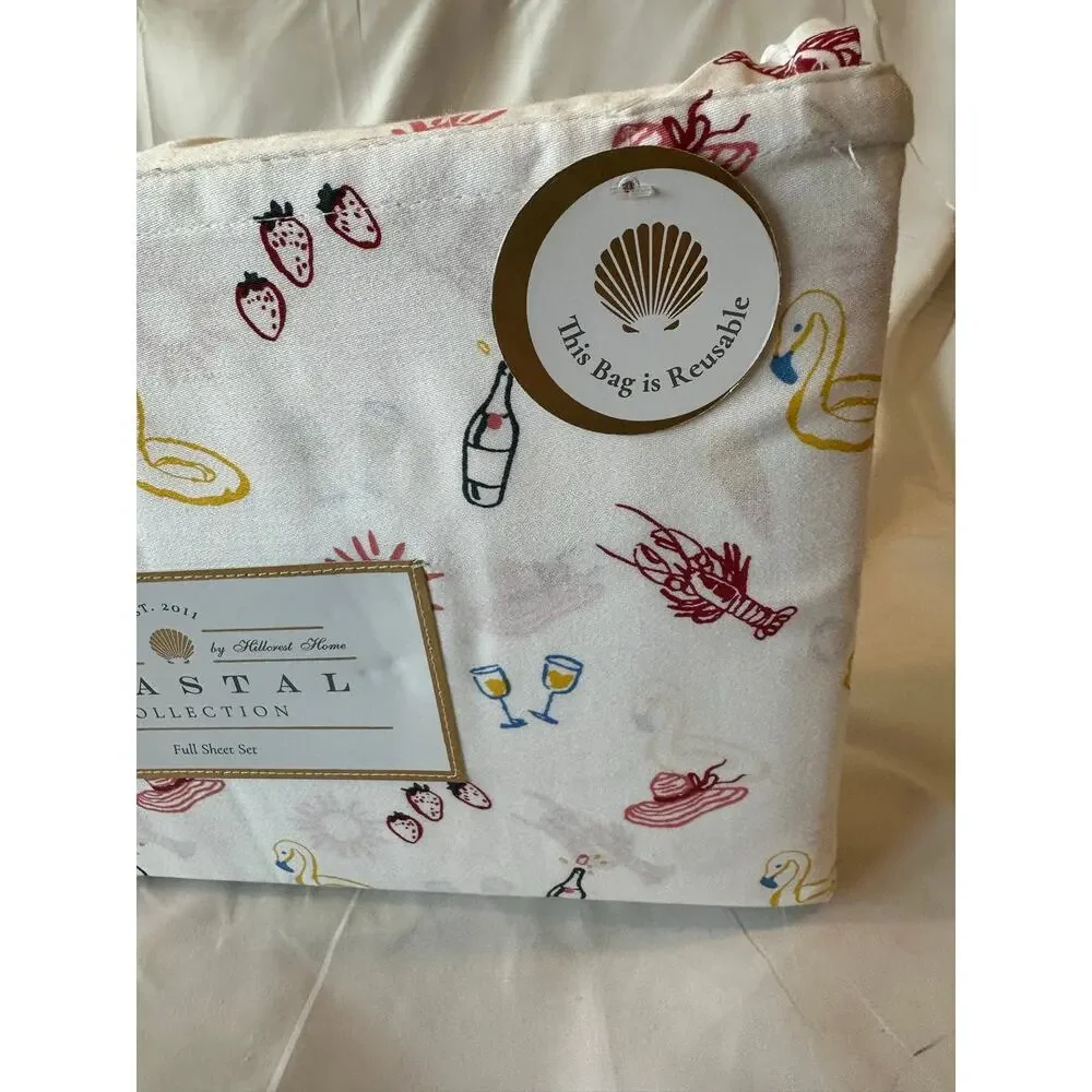 Coastal collection by Hillcrest home full sheet set
